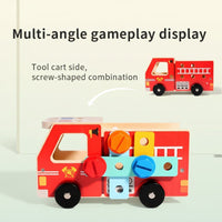 Thumbnail for BuildRescue – Educativo e creativo – Camion dei pompieri in legno