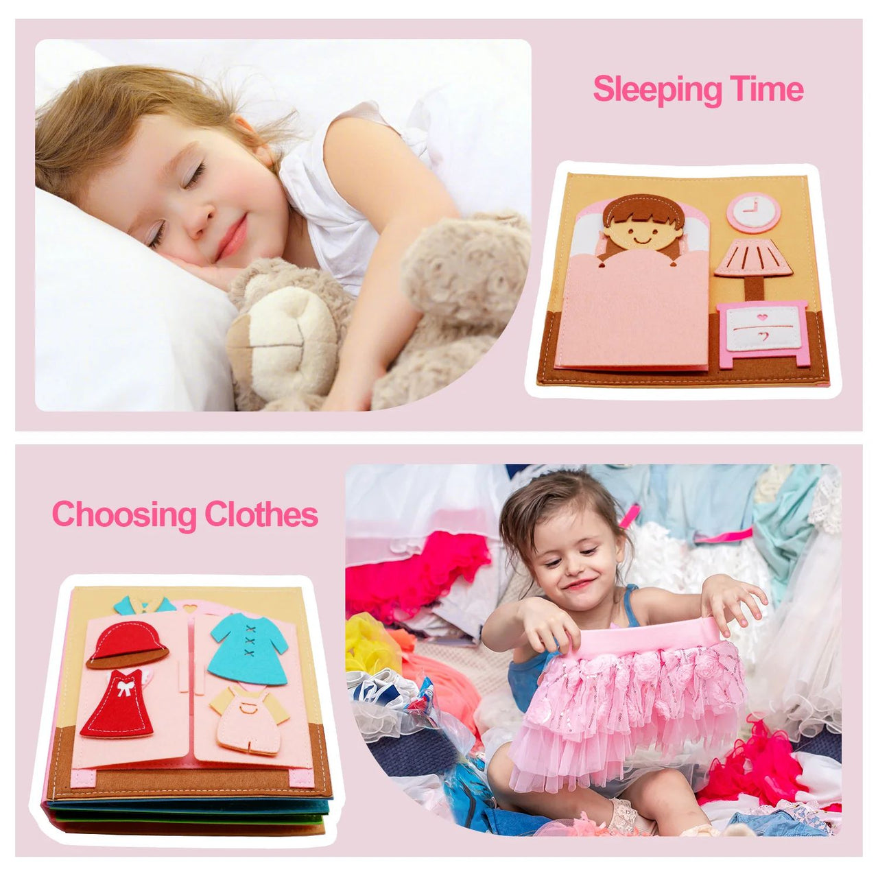 Life Skills Book – Giocare e imparare – Libro di attività per bambini