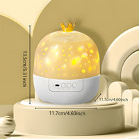 Thumbnail for CosmoGlow – Sognante e creativo – Lampada da notte Galaxy Projector con rotazione a 360°