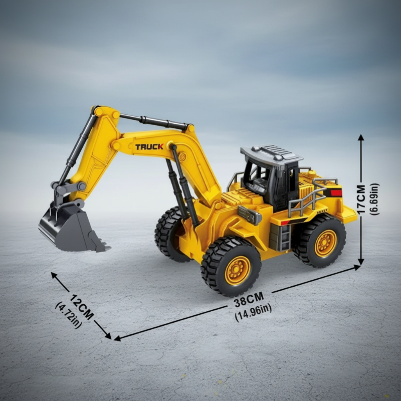 Power Machines – Realistico ed educativo – Veicolo da cantiere radiocomandato