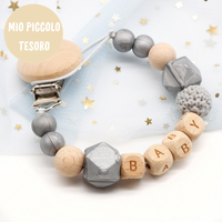 Thumbnail for Woods™ - Catenella Porta Ciuccio Personalizzata