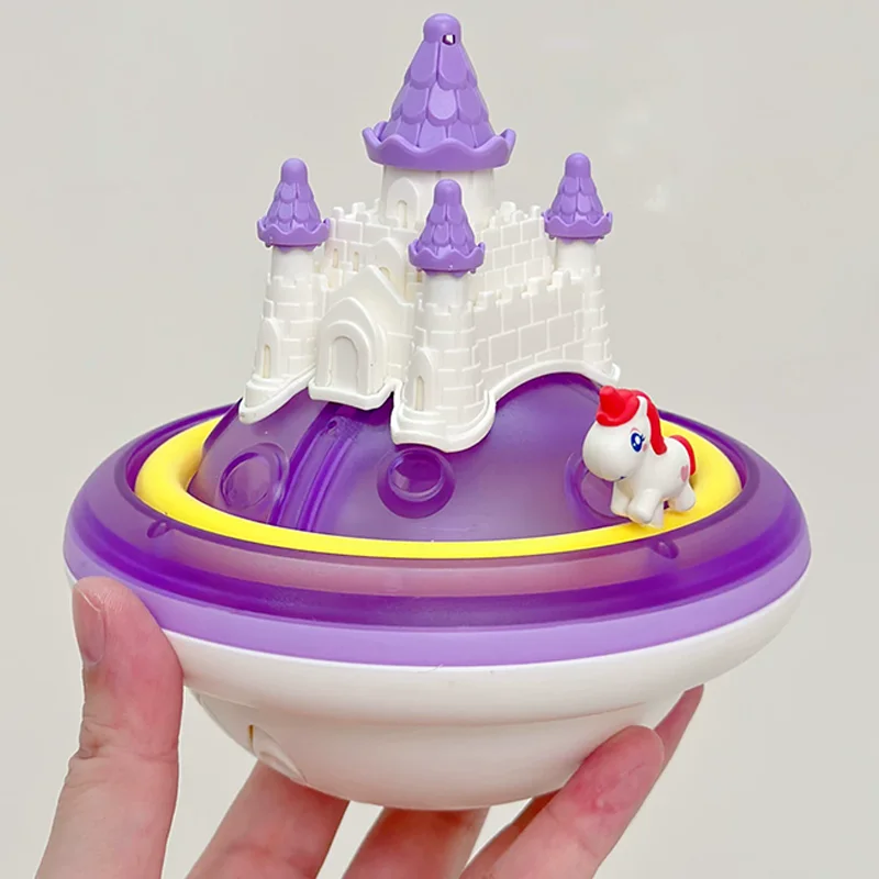 SpalshCastle – Magico e interattivo – Set da gioco “Castello galleggiante dell’unicorno”