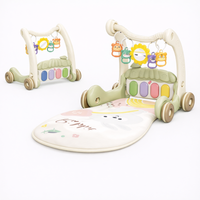 Thumbnail for Step & Play – Interattivo e sicuro – 3 in 1 Walker & Baby Gym