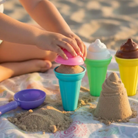 Thumbnail for BeachFun – Divertimento sulla sabbia e creatività – Set da gioco “Gelato sulla spiaggia”