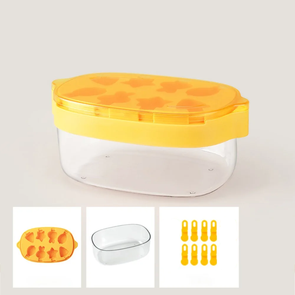 LollyFun – Creativo e pratico – Stampo per ghiaccioli in silicone con contenitore per la conservazione