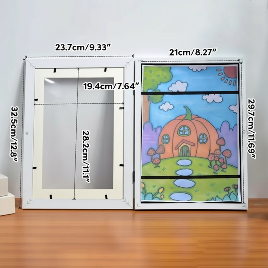 LittleGallery – Divertente ed educativo – Cornice artistica A4