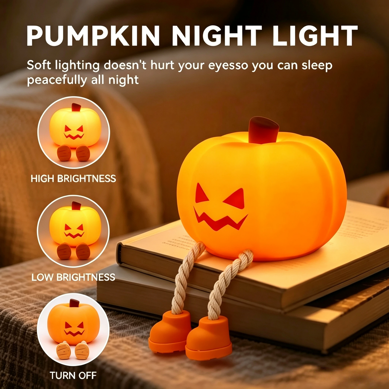 SpookyLamp – Carino e suggestivo – Lucina da notte di Halloween