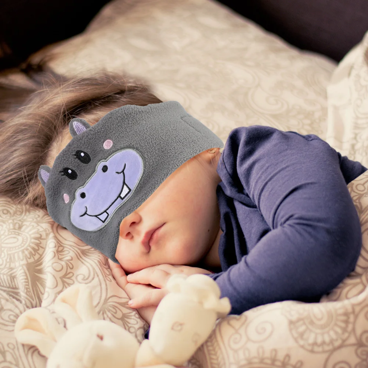 SilentRhythm – Maschera per dormire musicale e con animali – Maschera per gli occhi wireless con Bluetooth