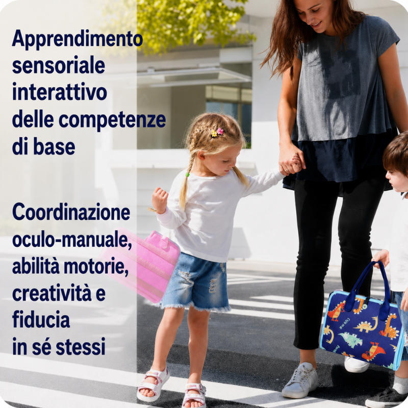 7-in-1 Busy Board – Motricità e apprendimento – Lavagna delle attività