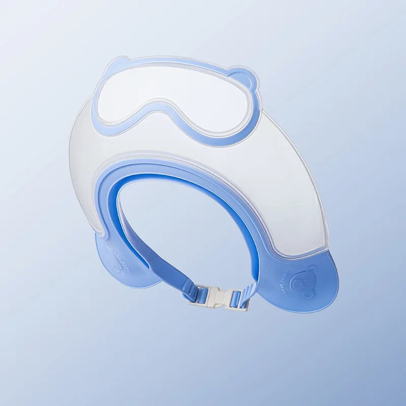 SplashGuard – Comoda e pratica – Cuffia da doccia per neonati con protezione per il viso