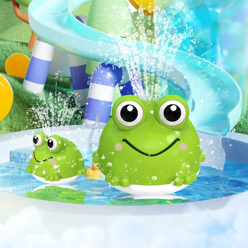 FrogSplash – Allegro e interattivo – Fontana automatica