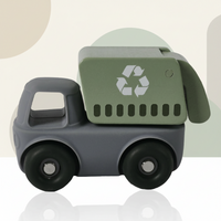 Thumbnail for Montessori Silicone Toy Car – Sicuro e adatto alla masticazione – Giocattolo da masticare in silicone a forma di veicolo