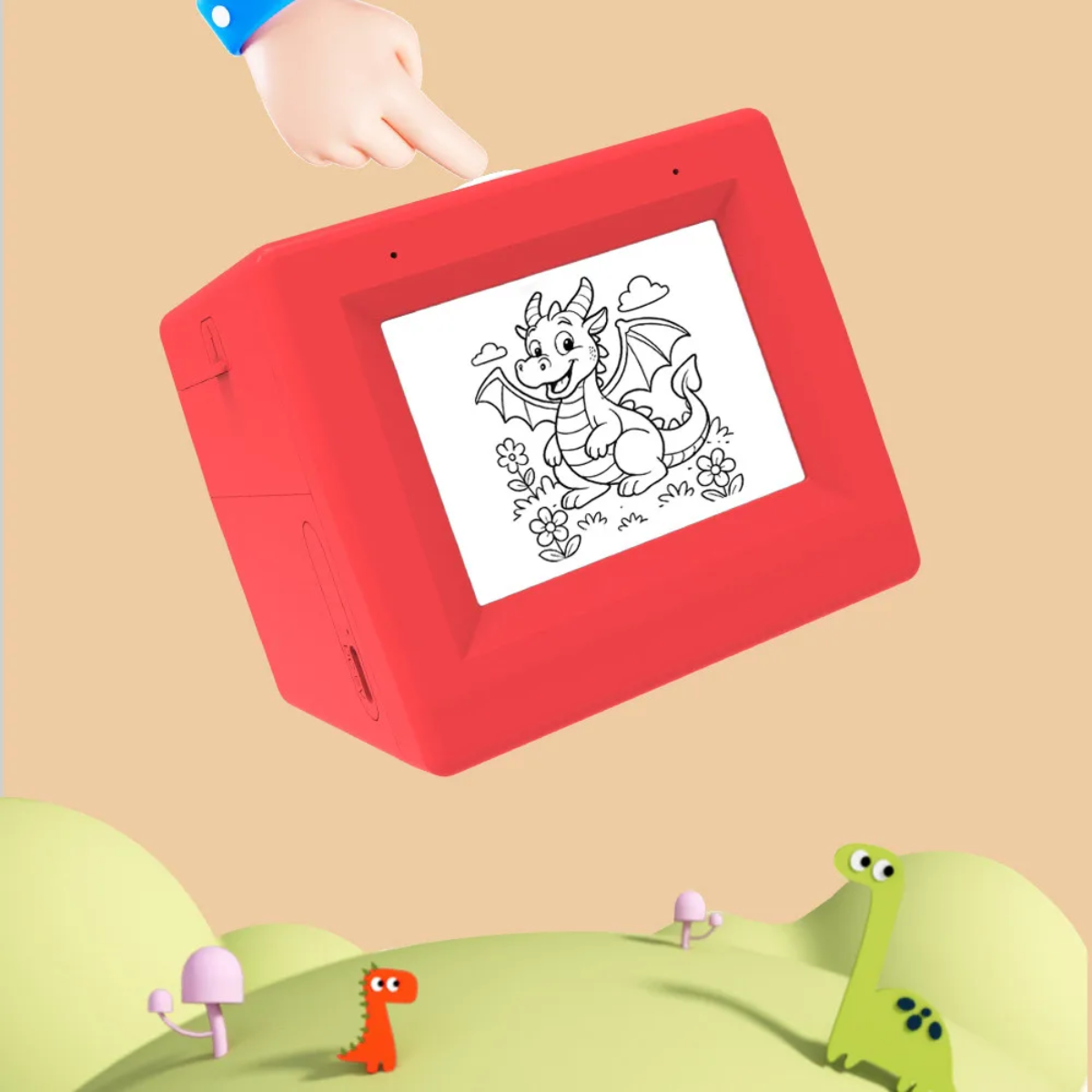 StickerMagic – Educativo e creativo – Stampante di adesivi con IA per bambini