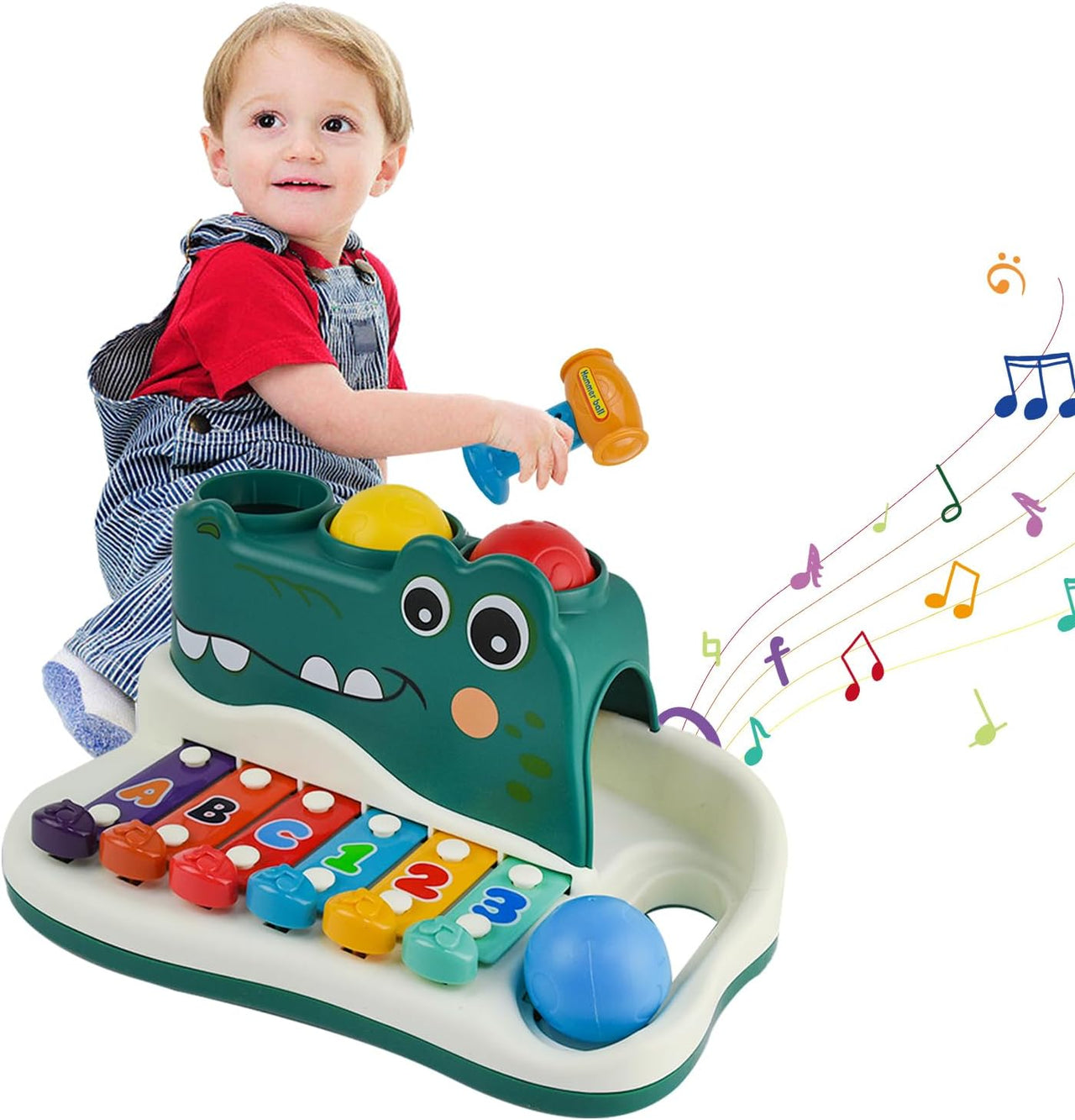 GatorBeats – Musicale e divertente – Martello xilofono giocattolo