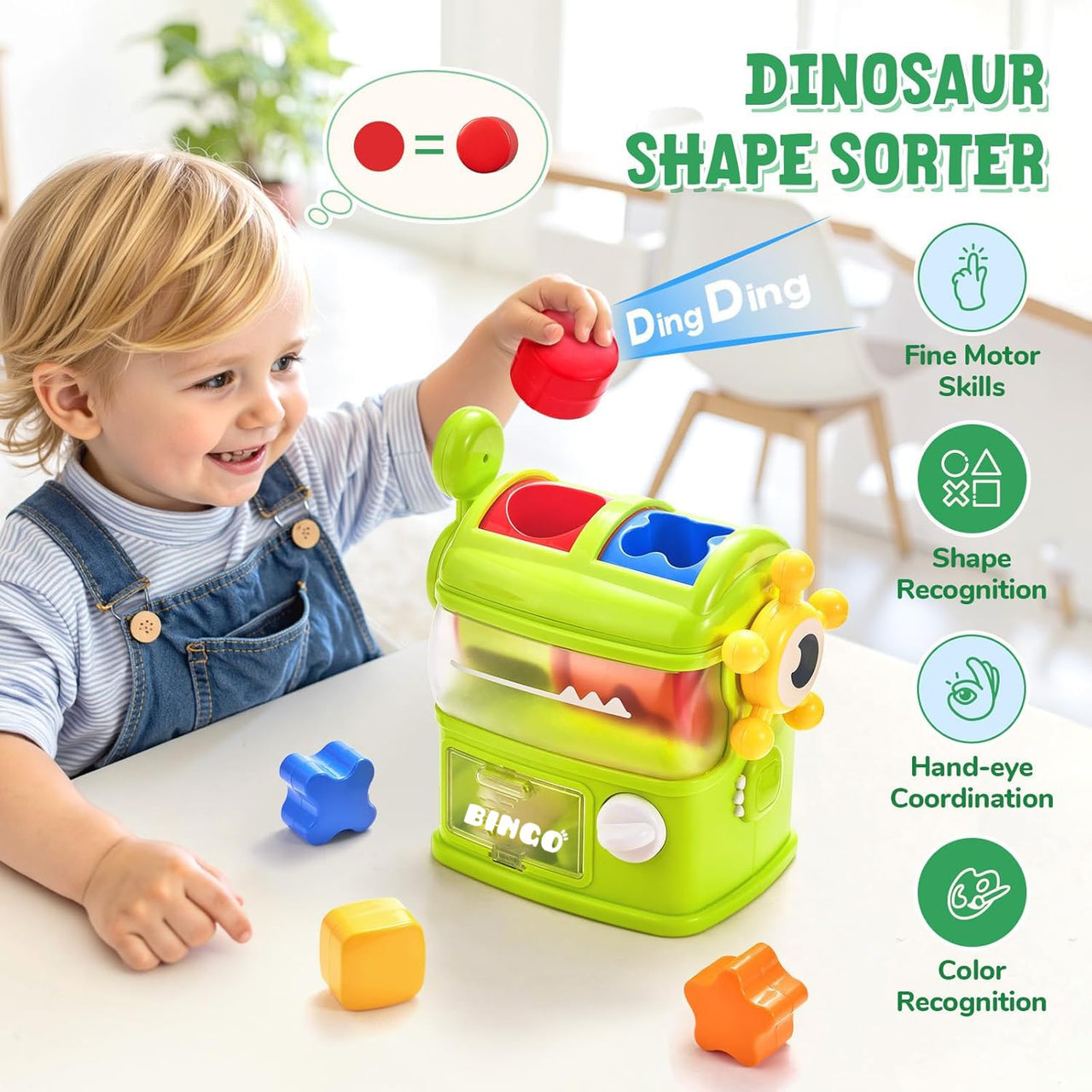 DinoMatch – Educativo e interattivo – Gioco di smistamento dei dinosauri