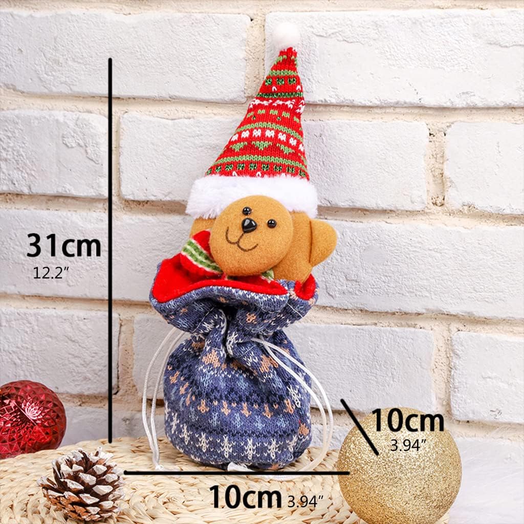MerryBags – Lussuosi e riutilizzabili - Sacchetti regalo natalizi festosi
