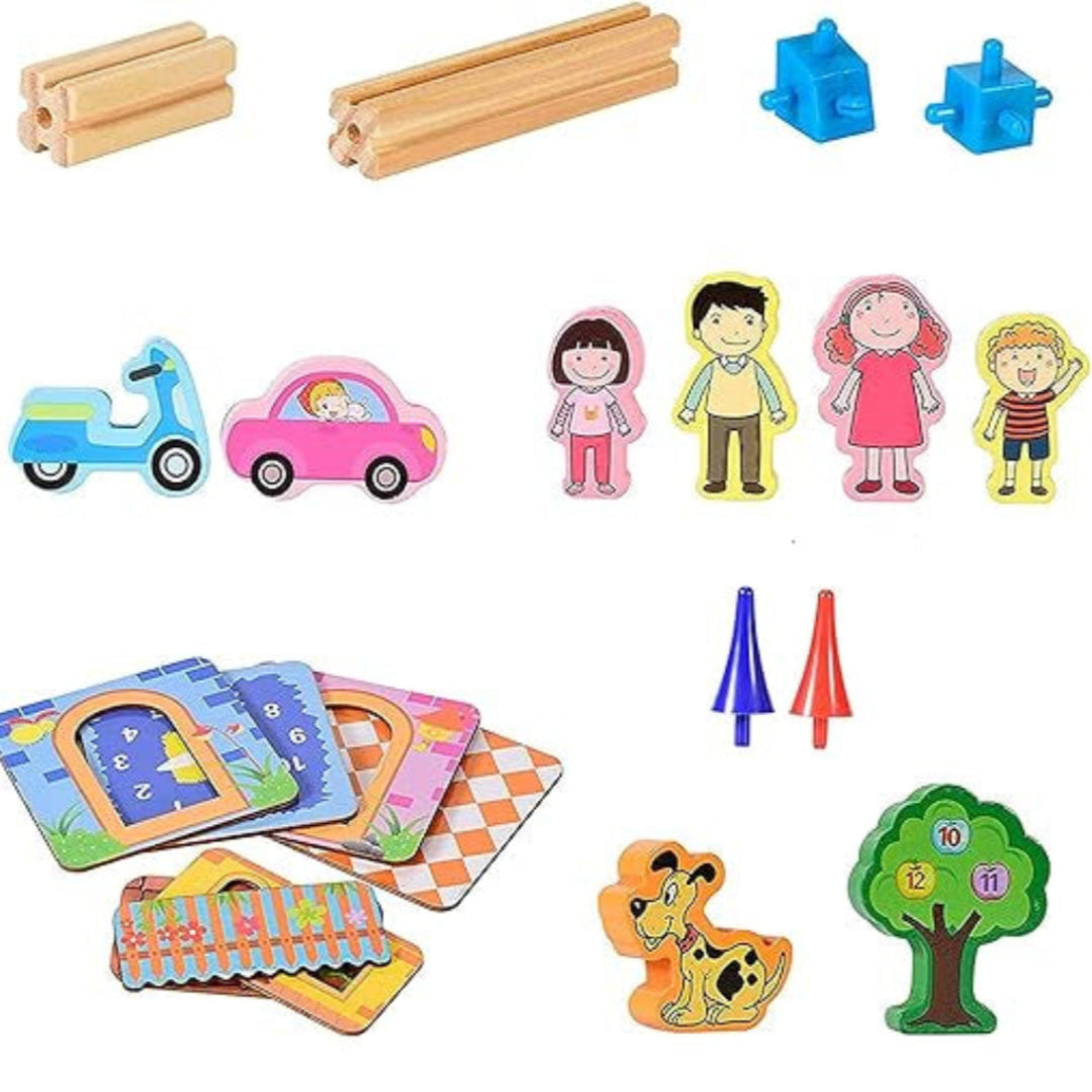 Woods – Sostenibile e creativo – Set di costruzioni in legno per bambini