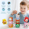 StackAnimals – Divertente ed educativo – Set di gioco con animali impilabili