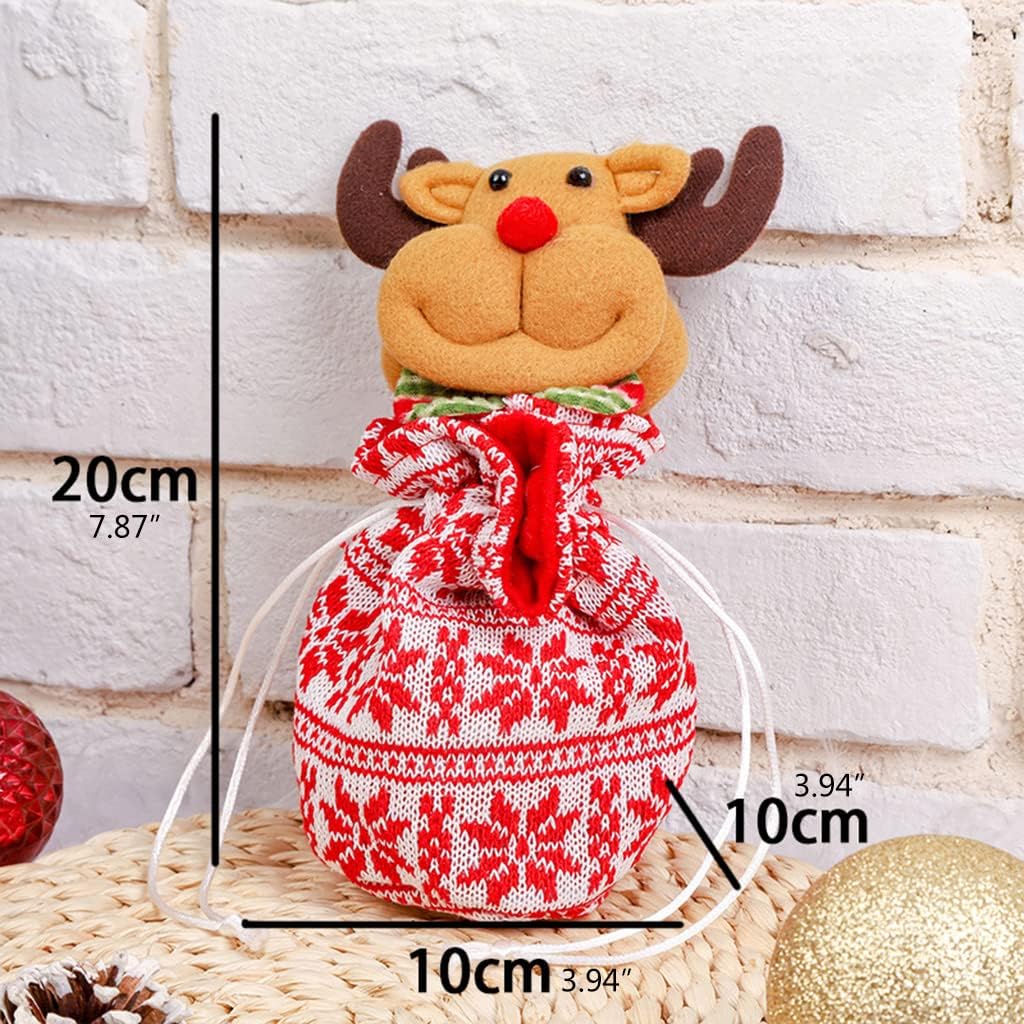 MerryBags – Lussuosi e riutilizzabili - Sacchetti regalo natalizi festosi