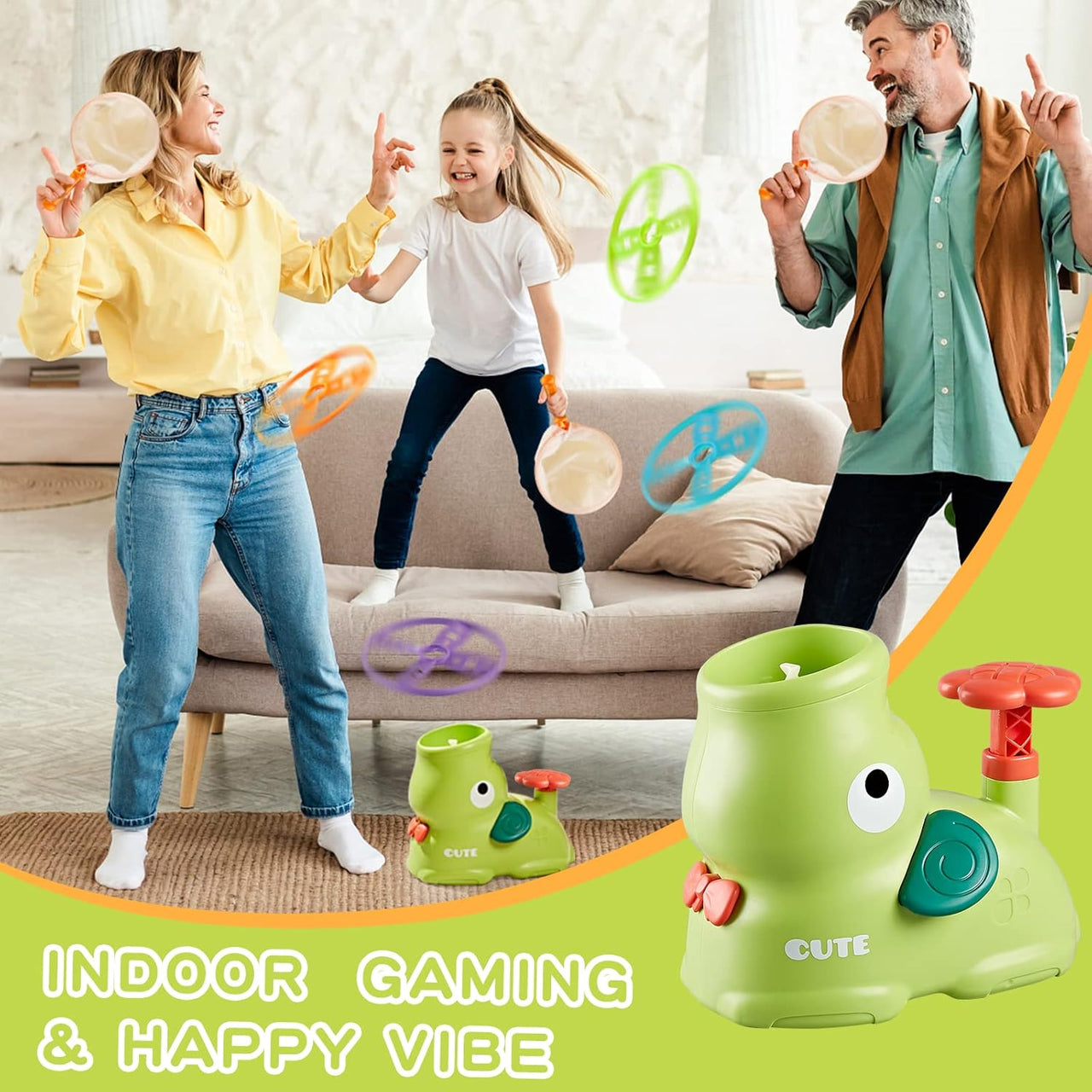 AeroFly – Veloce e divertente – Disco da gioco Frisbee per esterni
