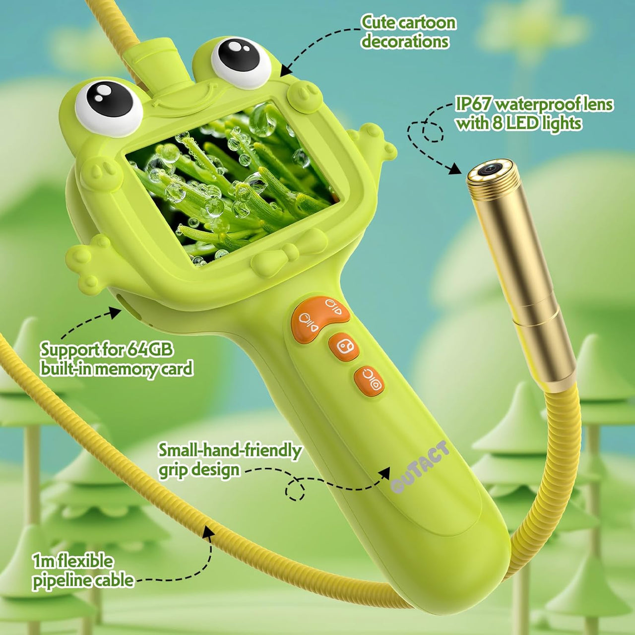 WonderScope – Educativo e avventuroso – Endoscopio con luce
