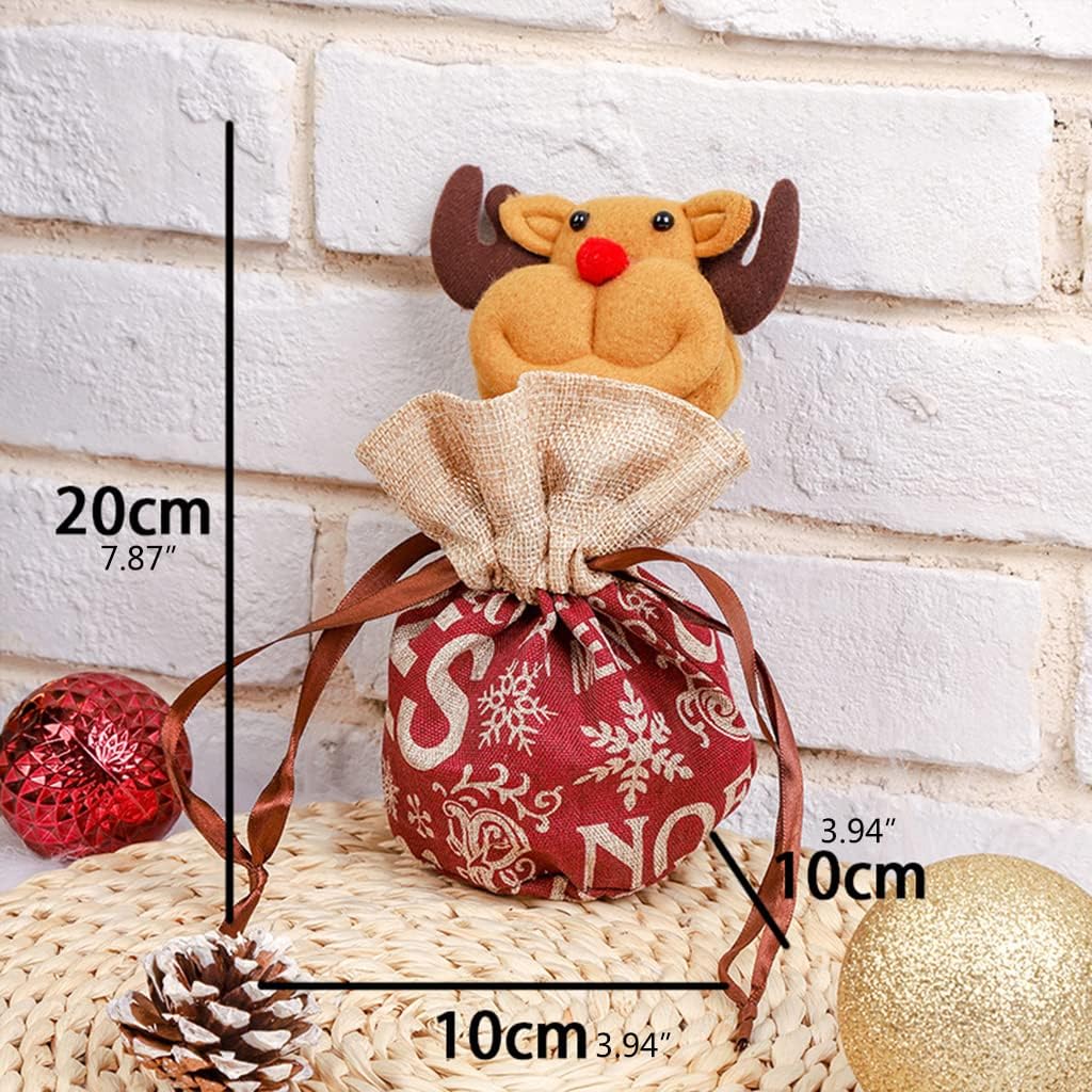 MerryBags – Lussuosi e riutilizzabili - Sacchetti regalo natalizi festosi