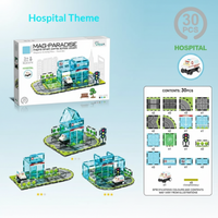 Thumbnail for Magnetic Road Blocks – Creativo e istruttivo – Kit di costruzione «Strade magnetiche»