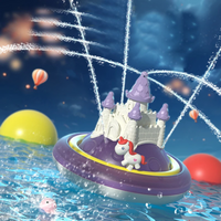 Thumbnail for SpalshCastle – Magico e interattivo – Set da gioco “Castello galleggiante dell’unicorno”