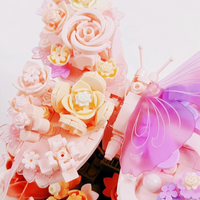 Thumbnail for BloomBook – Romantico e creativo – Libro floreale in 3D con rose e farfalle