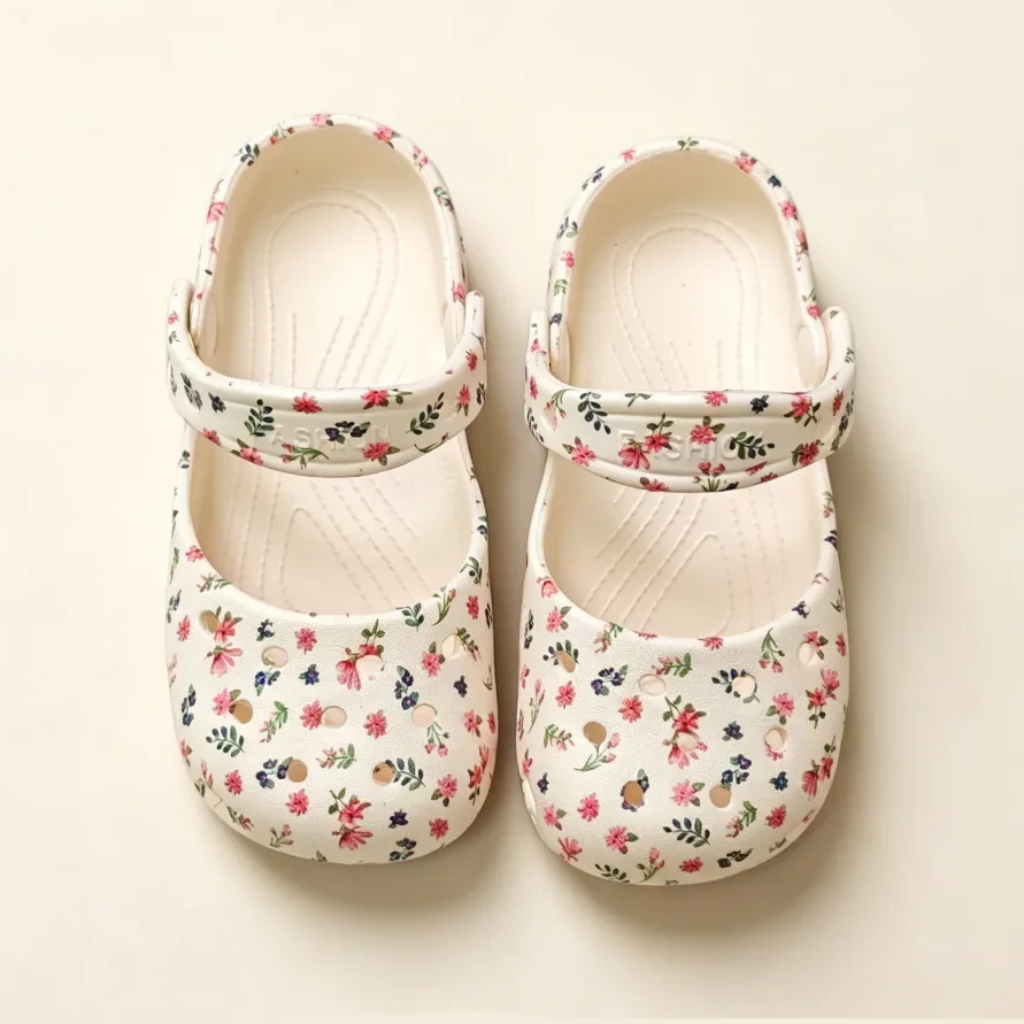 FlowerFeet – Eleganti e comodi – Sandali con motivi floreali