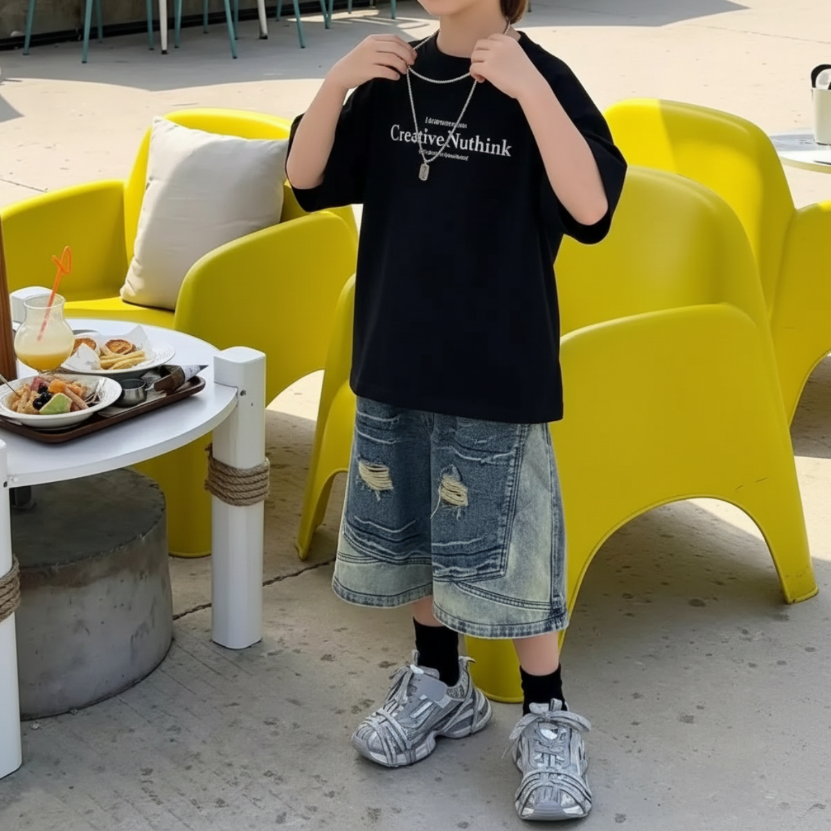 MiniStyle – Qualità e stile – Maglietta “Creative Nuthink”