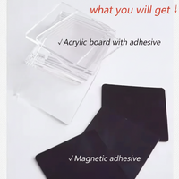 Thumbnail for FridgeArt – Creativo e personale – Set di magneti in acrilico fai da te per il frigorifero