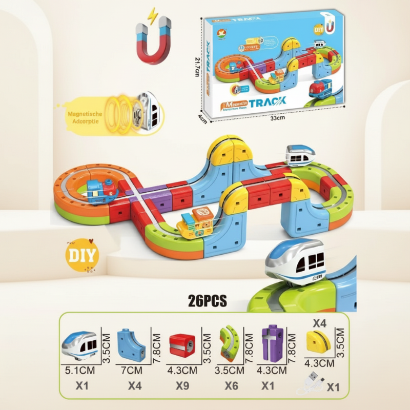 MagniTrack – Creativo ed elettrico – Treno elettrico antigravità