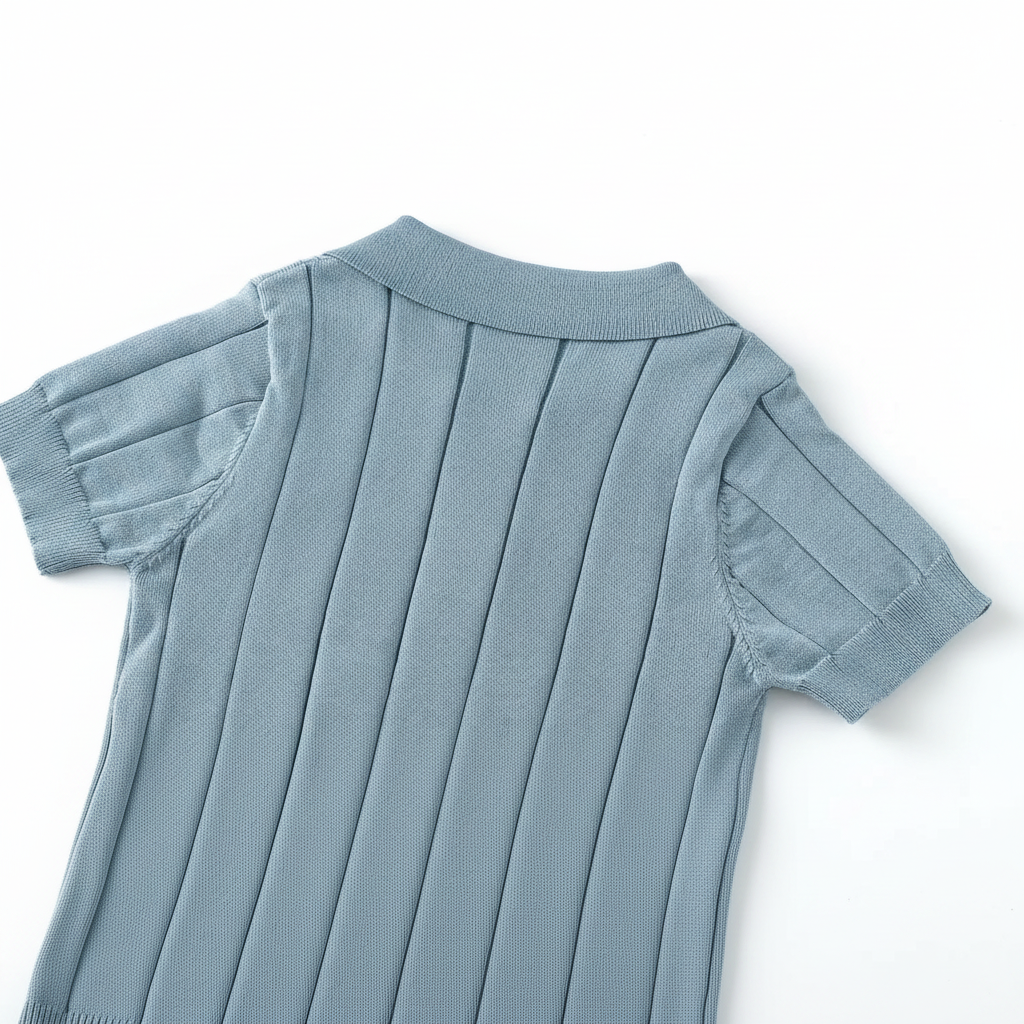 MiniLuxe – Elegante e comoda – Polo in tessuto a maglia