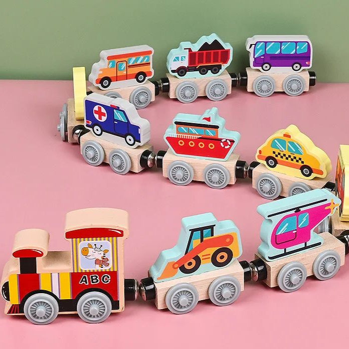 Tiny Express™ – Colorare e modellare - Trenino di legno