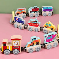 Thumbnail for Tiny Express™ – Colorare e modellare - Trenino di legno