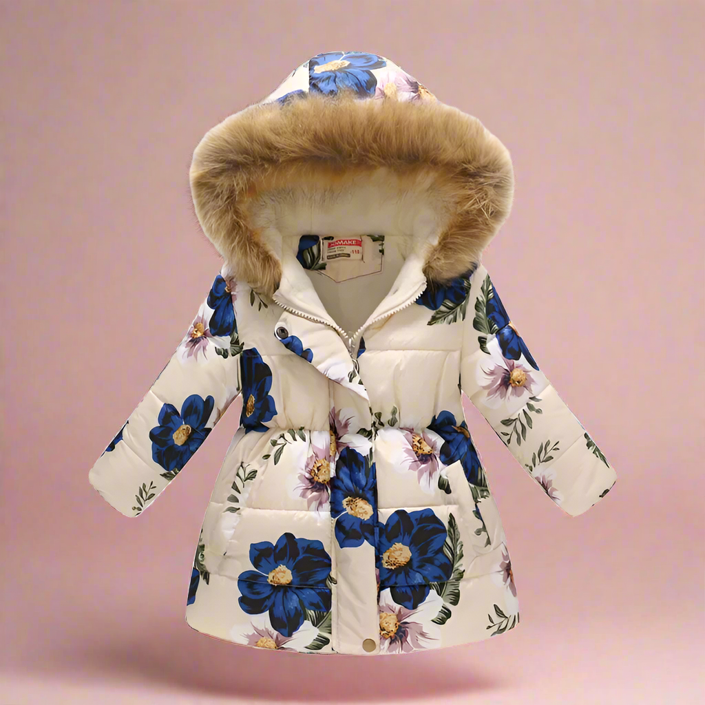 CozyTrend – Elegante e accogliente – Cappotto invernale imbottito per bambine