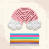 Thumbnail for FidgetFrost – Giocoso e morbido – Busy Board in silicone