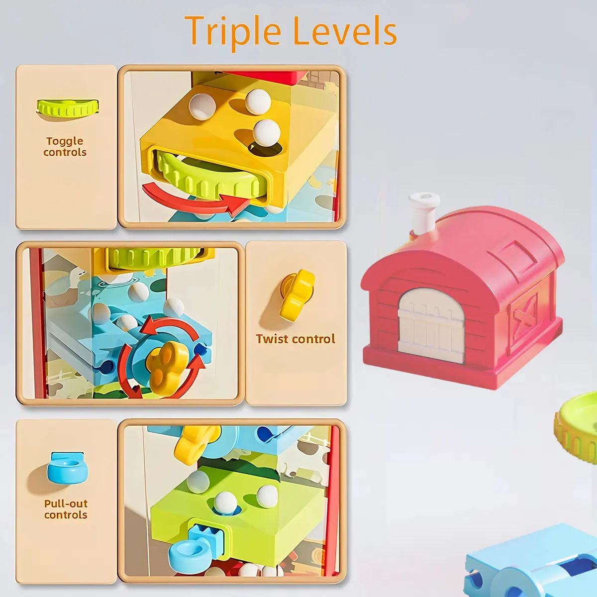 SkillRush – Stimolante ed educativo – Gioco Montessori di equilibrio e agilità