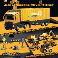 Thumbnail for ConstructoKids – Impara e costruisci - Set di giochi con camion da costruzione 2 in 1