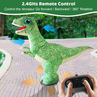 Thumbnail for MegaDino – Avventuroso e interattivo – Dinosauro gonfiabile telecomandato