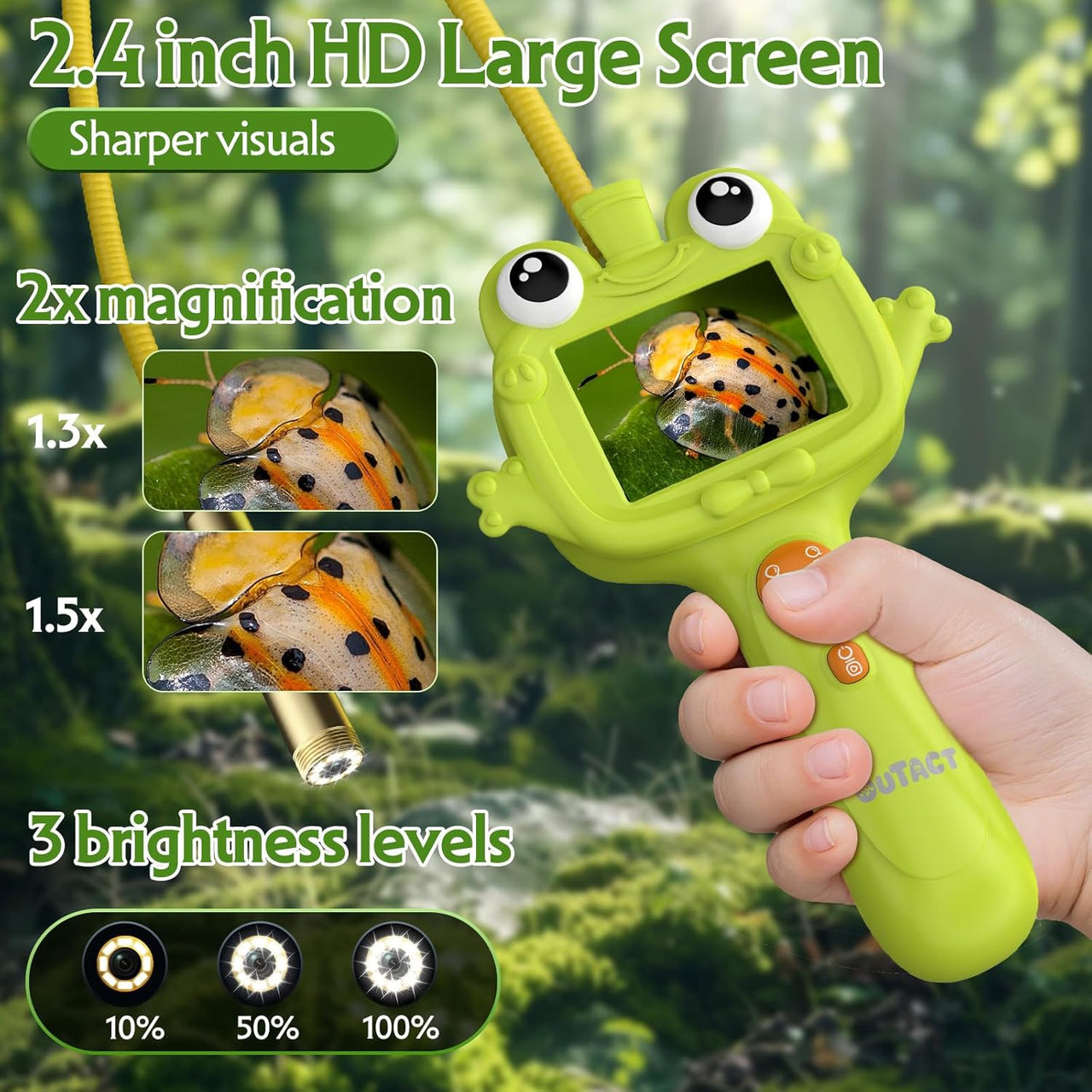 WonderScope – Educativo e avventuroso – Endoscopio con luce