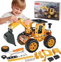 Thumbnail for MetalBuild – Robusto ed educativo – Set di veicoli da costruzione