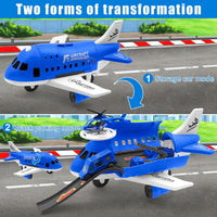Thumbnail for MiniAirBase – Interattivo ed educativo – Set da gioco aeroporto con veicoli