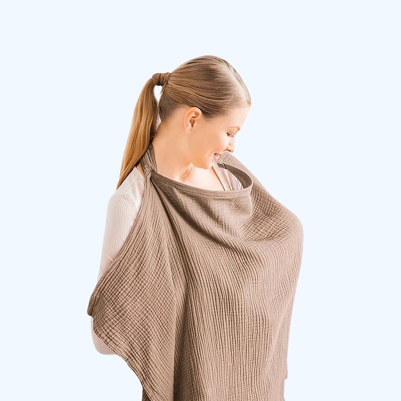 LunaCare – Traspirante ed elegante – Sciarpa per l'allattamento