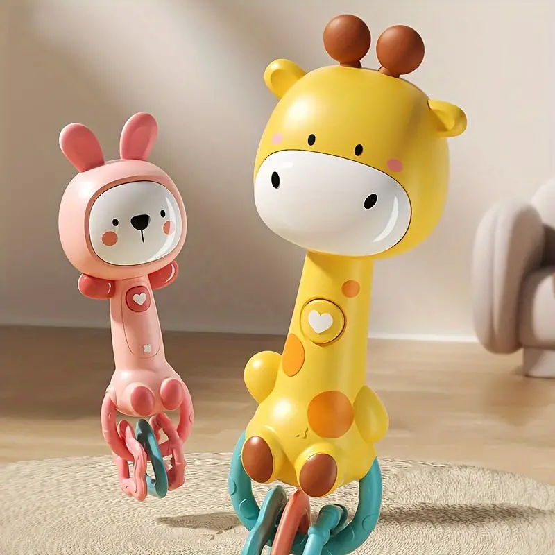 TinyZintuig – Sicuro e istruttivo - Sonaglio per bambini per lo sviluppo sensoriale