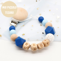 Thumbnail for Woods™ - Catenella Porta Ciuccio Personalizzata