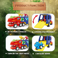 Thumbnail for DinoDrive – Creativo e avventuroso – Set da gioco con camion 5 in 1