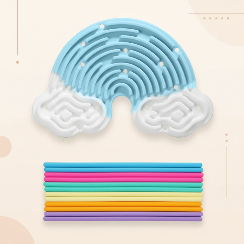 FidgetFrost – Giocoso e morbido – Busy Board in silicone