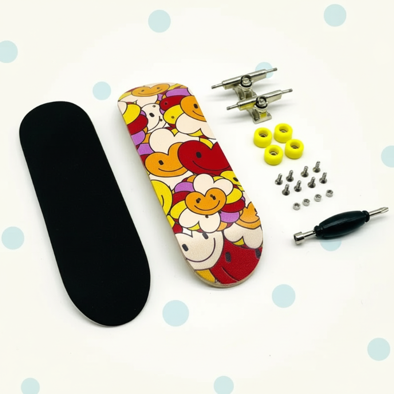 MiniDeck – Robusto e flessibile – Skateboard da dito